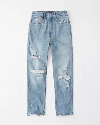 Ultra High Rise Mom Jeans | Abercrombie & Fitch (US)