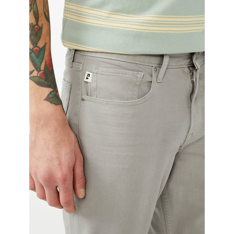 Free Assembly Men's Garment Dyed Slim Jeans | Walmart (US)