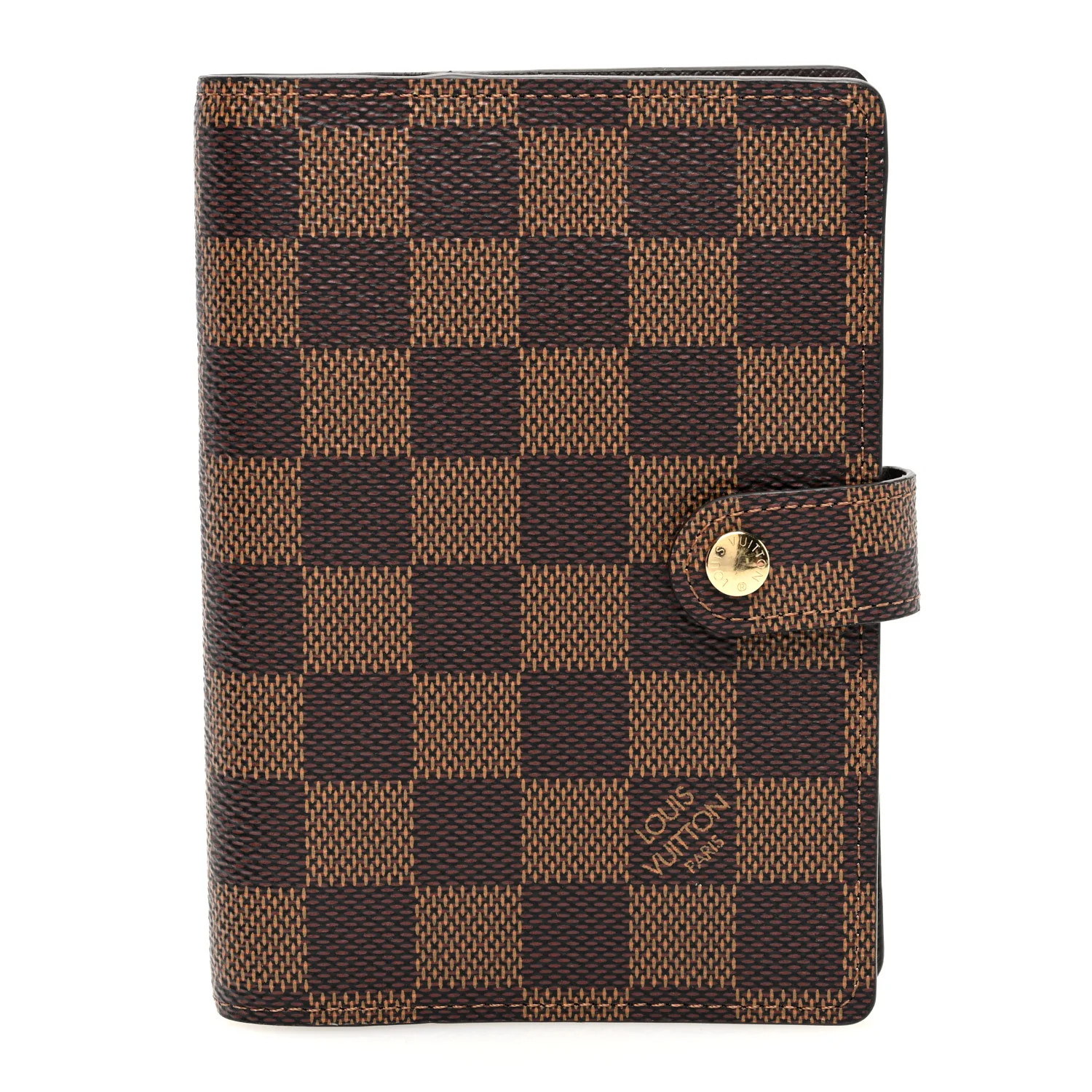 Damier Ebene Small Ring Agenda Cover | FASHIONPHILE (US)