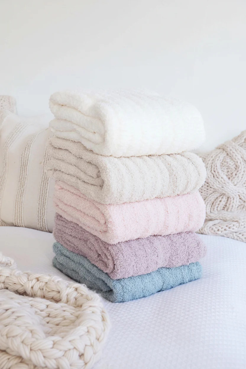 CuddleLane™ Luxe Blankets | Solids | Caden Lane