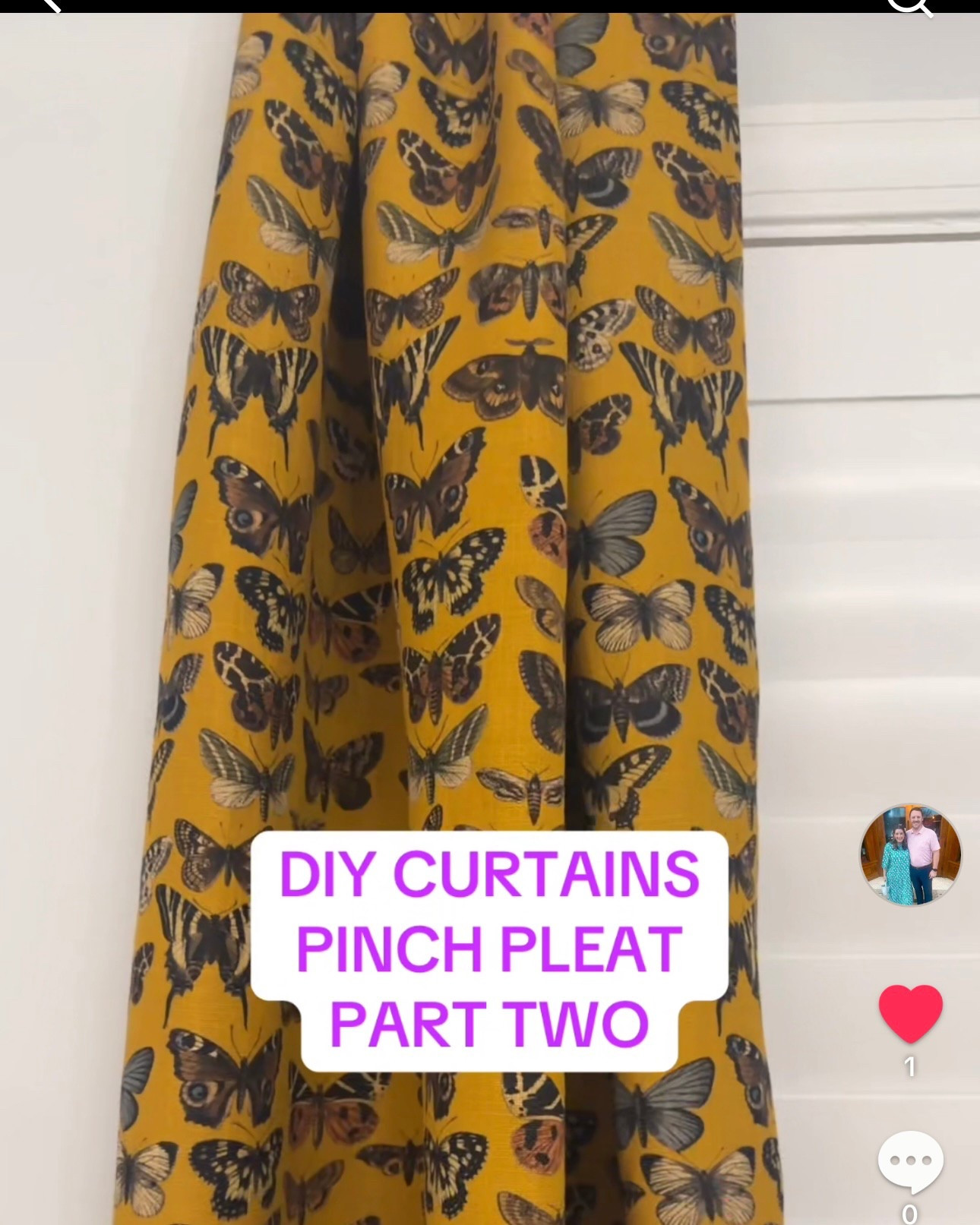 DIY curtains with a faux pinch pleat- liked all my hardware, curtain rod & rings 

#LTKHome