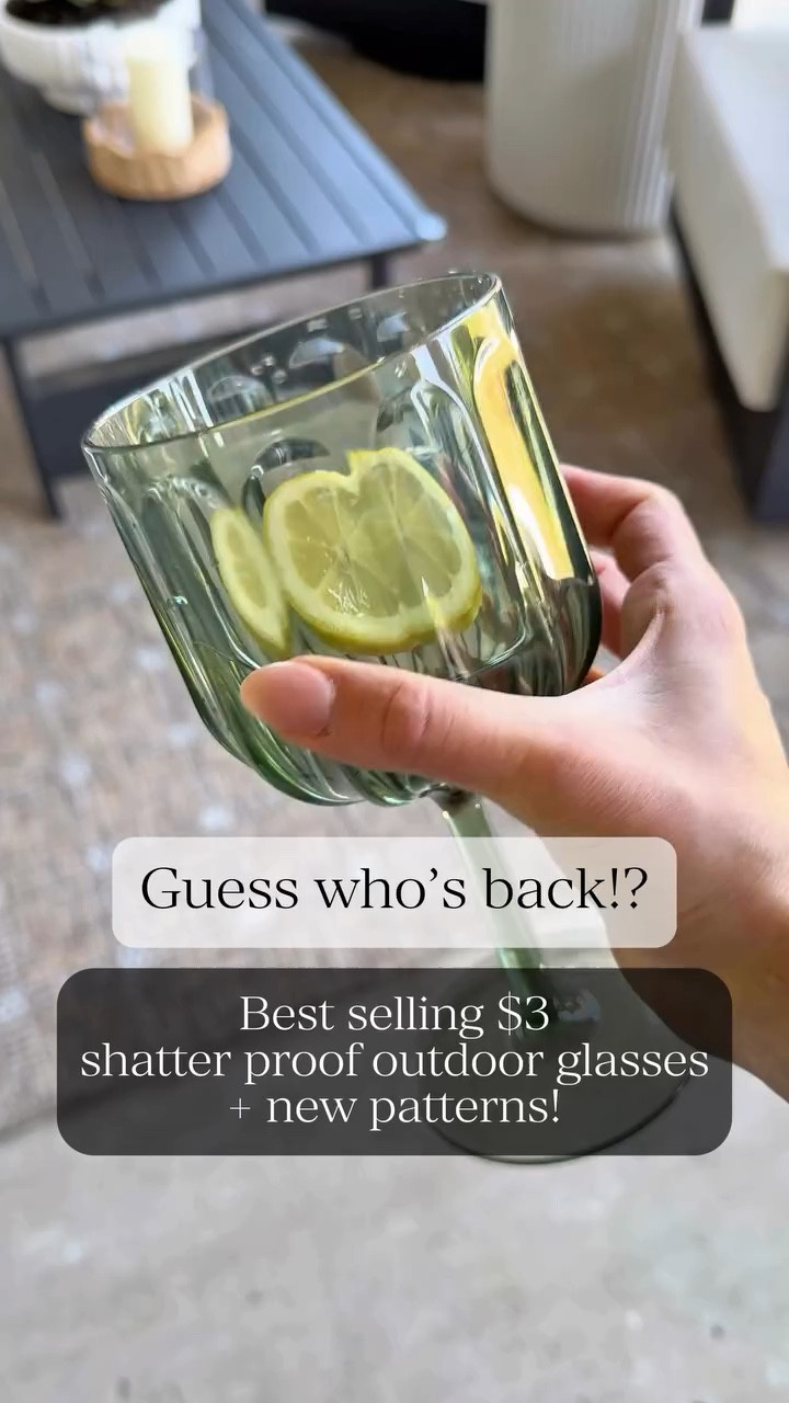 This outdoor favorite is back in stock and now in even more shapes + sizes! ☀️

What’s ready for outdoor season!? 
These make hosting so much easier…they look like real glass but won’t shatter on the patio!

outdoor entertaining, summer hosting, patio decor, outdoor glassware, backyard vibes, pool party, outdoor dining 
#amazonfinds #summerhosting #outdoorliving

#LTKmomlife #LTKHome #LTKSeasonal