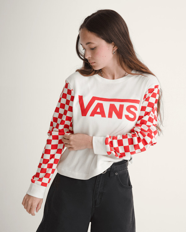 Vans Checkerboard Long Sleeve Shirt Women - M | Vans (US)