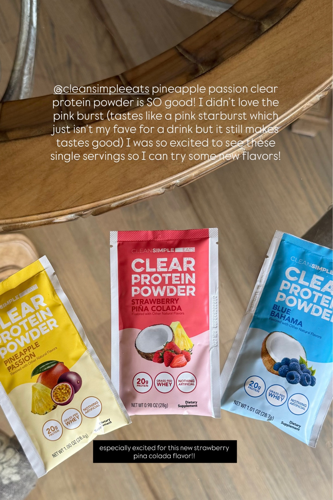 Favorite clear protein powders! 