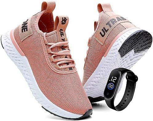 Tênis Feminino Ultrabone Leve e Confortável Academia + Relógio | Amazon (BR)