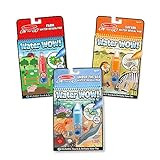 Melissa & Doug Water Wow! - Water Reveal Pad Bundle - Farm, Safari & Under The Sea | Amazon (US)