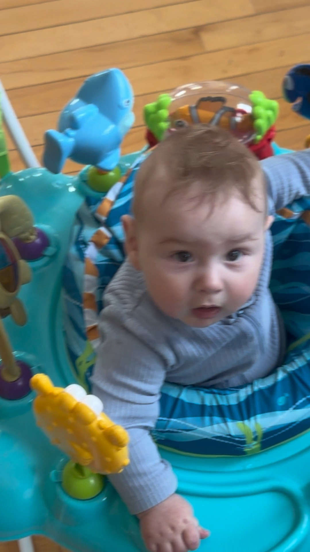 Mom hack I didn’t know I needed 🤍

This jumper has been saving my mornings lately. Baby is happy, entertained, and I actually get a few minutes to answer messages, make coffee, or just breathe for a second.

He laughs every time he starts bouncing in it and the toys keep him busy way longer than most things.

If you have an active baby, this one is definitely worth it.

Linked in my LTK.

#ltkfamily #ltkparents #momlife #babymusthaves #babyfavorites #momfinds #ltkhome

#LTKmomlife #LTKBaby