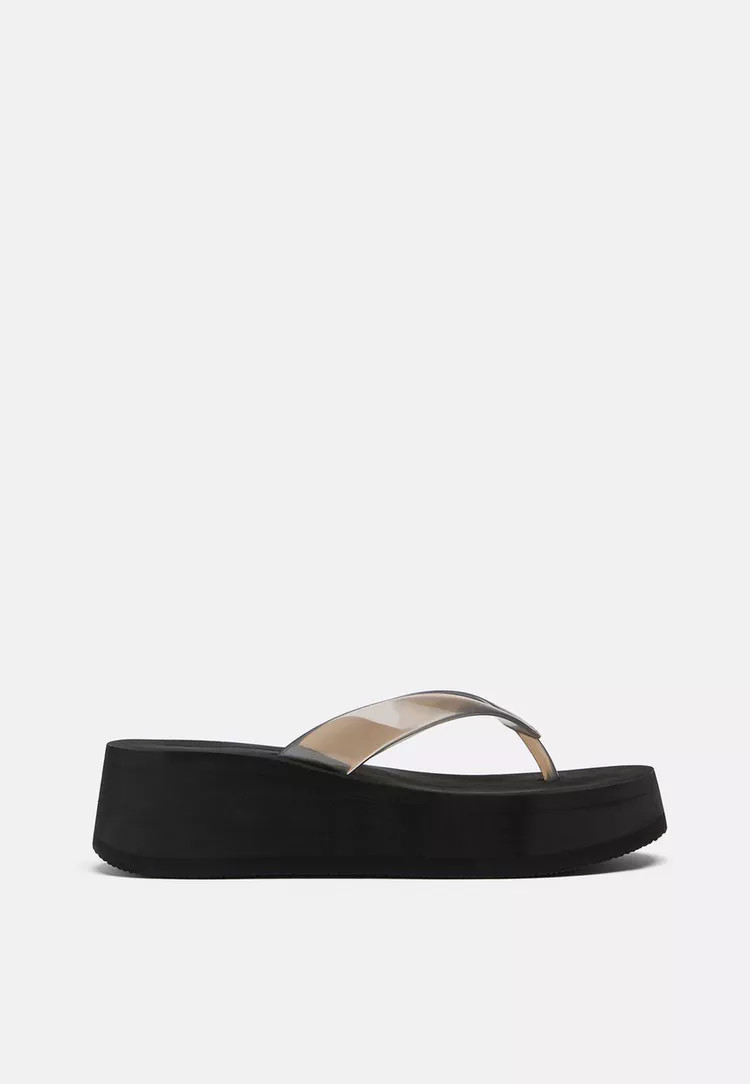 EVA platform thong sandals - Women's fashion | Stradivarius United Kingdom | Stradivarius (UK)