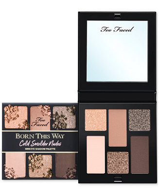 Too Faced Born This Way Cool-Tone Mini Neutral Eye Shadow Palette - Macy's | Macy's