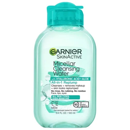 Garnier SkinActive Micellar Water - Hyaluronic Acid & Aloe 3.4 oz | Walmart (US)