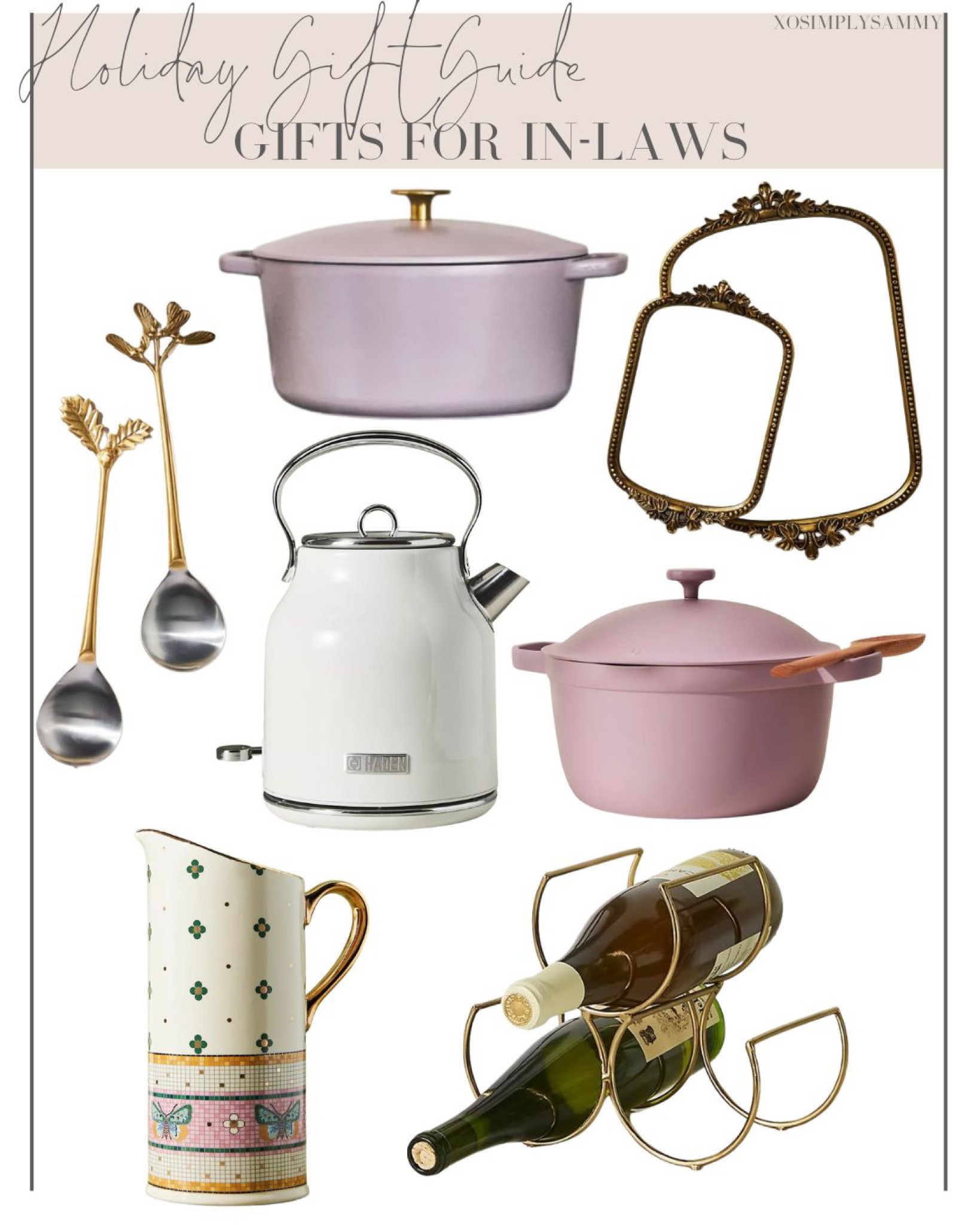 Holiday gift guide , gifts for her , gifts for mom , gifts for friends , gifts for in-laws , gifts for home , home gifts , holiday gifts , Christmas gifts , our place pans , vanity mirrors , wine holders , electric kettle gifts , kitchen appliances gifts , serveware gifts 

#LTKGiftGuide #LTKHoliday #LTKhome