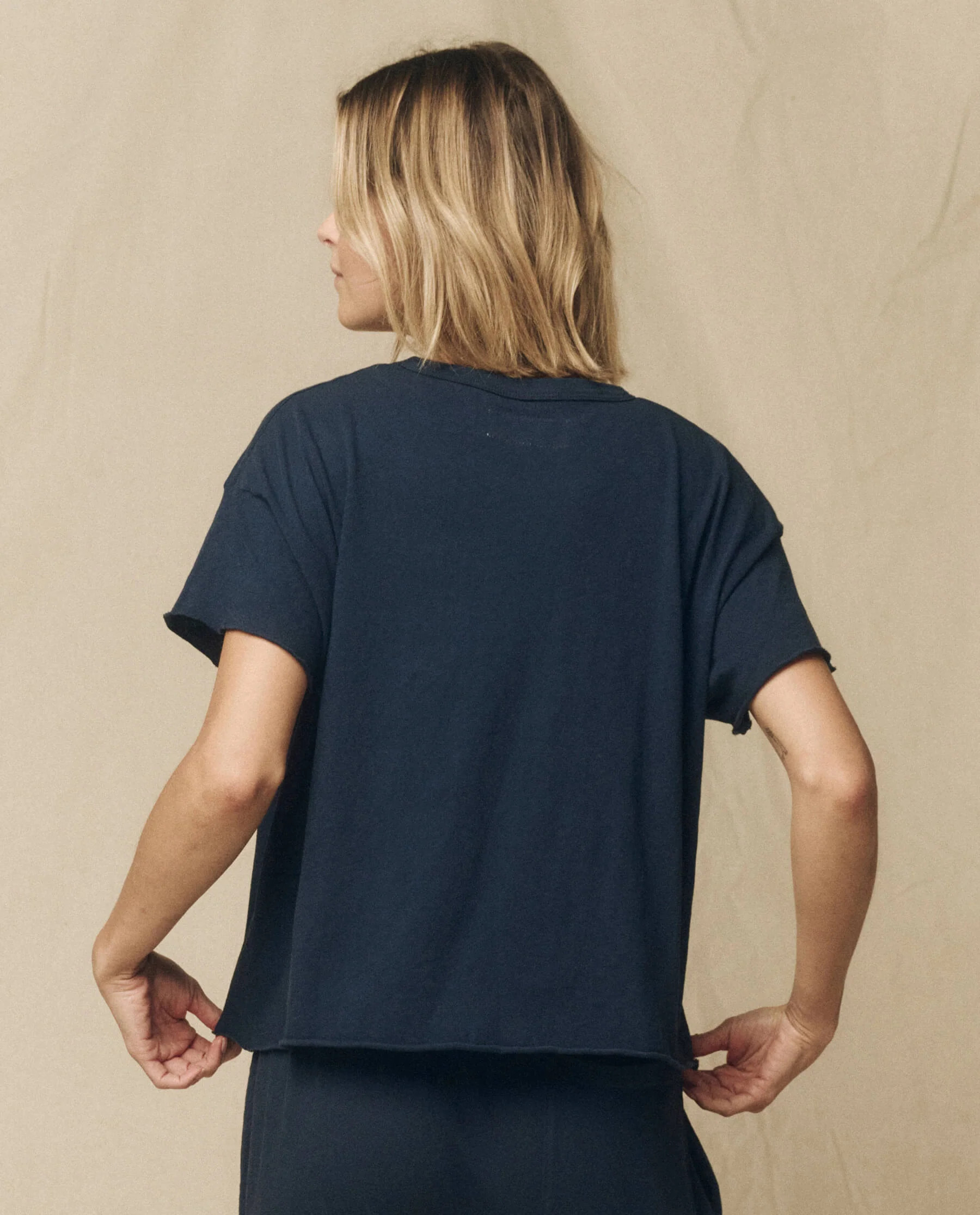 The Crop Tee. | THE GREAT.
