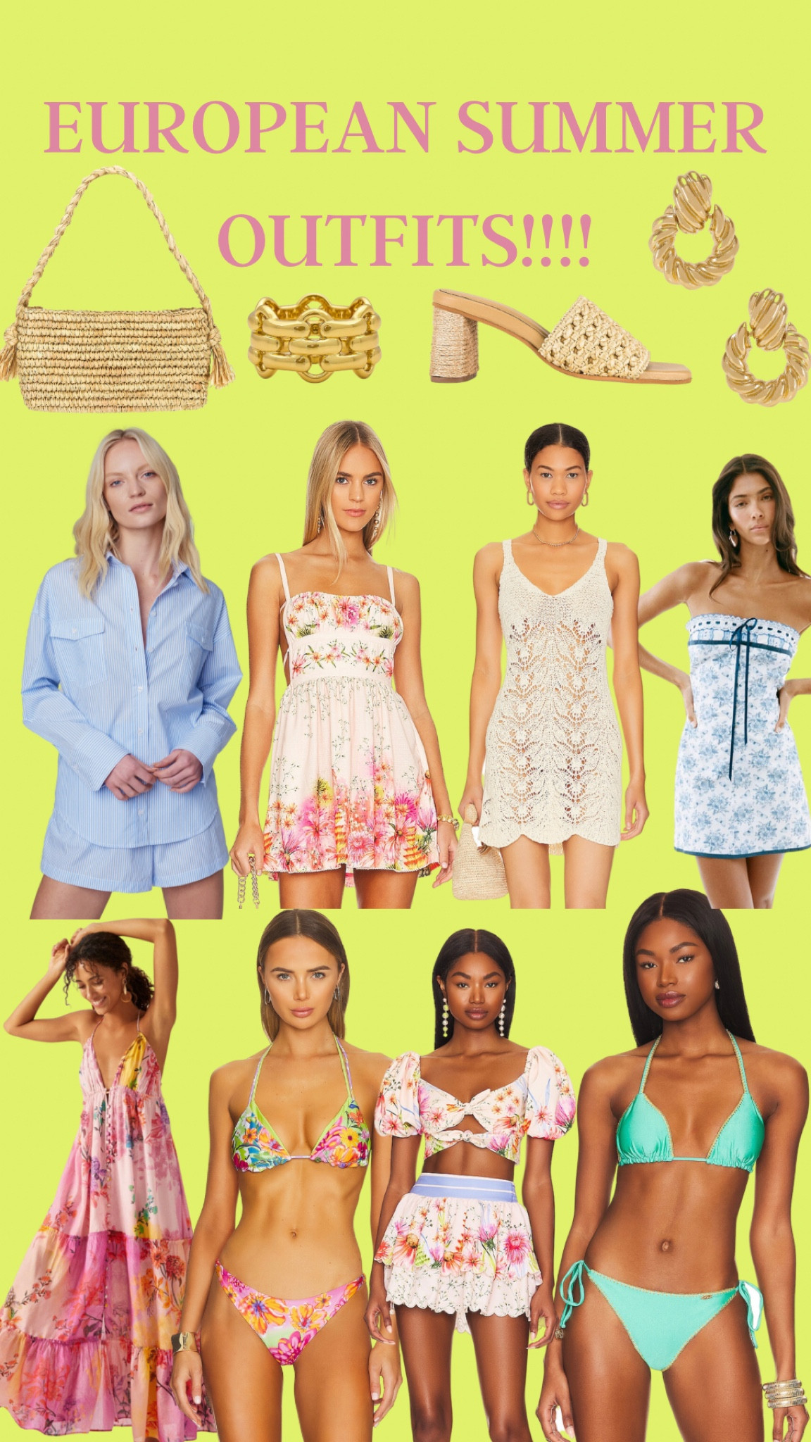 European summer dream outfits, you need these for your next vaca to Europe🩷🩷🩷 revolve finds, blank nyc, revolve, Europe outfits, Lspace, Italian summer outfit ideas, italy outfits, Greece outfit ideas, Greece outfits, summer outfits, Italian summer, European summer outfits

#LTKFind #LTKeurope