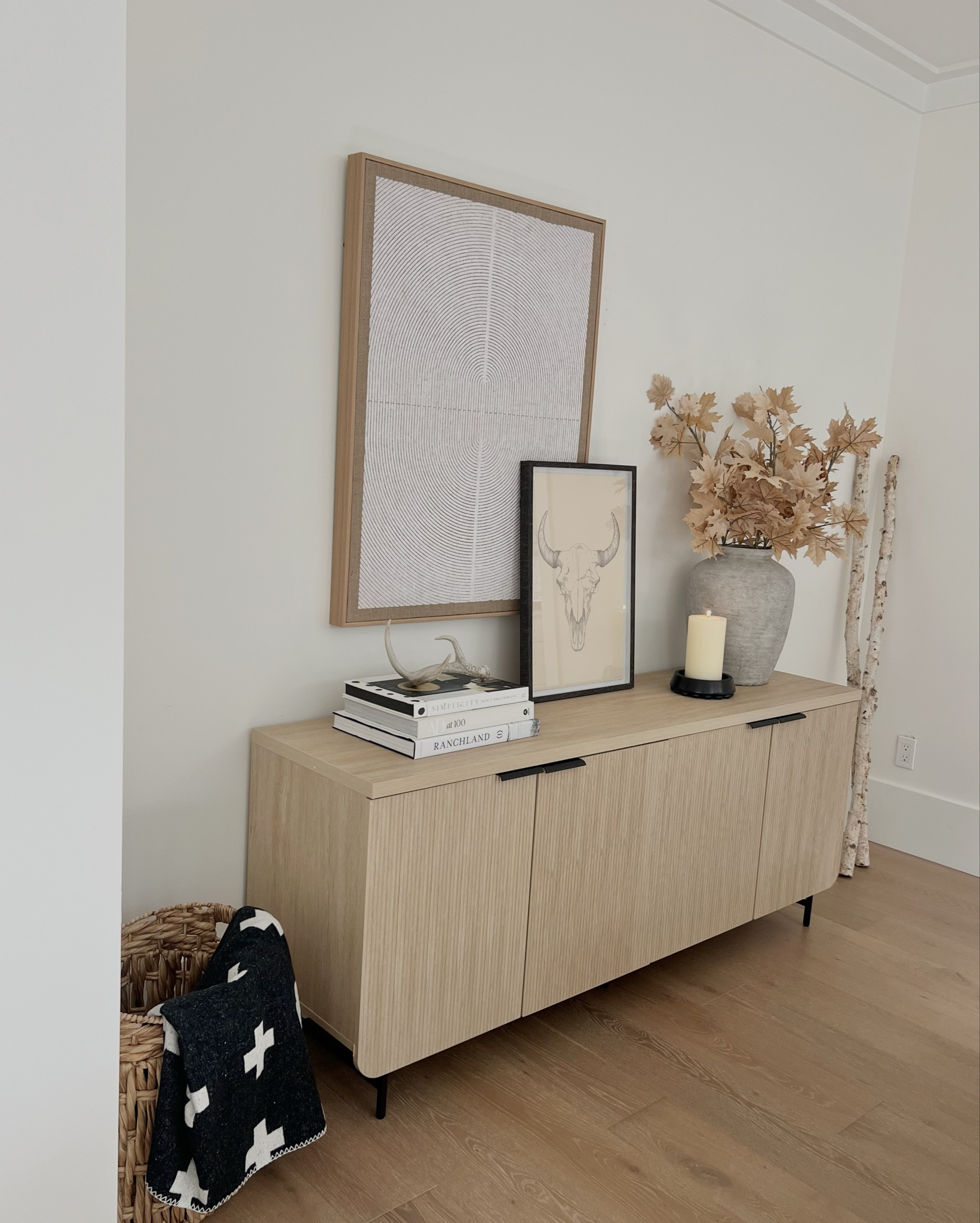 CREDENZA STYLING: In my southwestern style era currently 

#LTKHome #LTKSeasonal