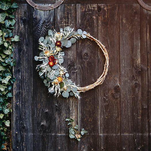 Bohemia Sunset Asymmetrical Wreath | Terrain