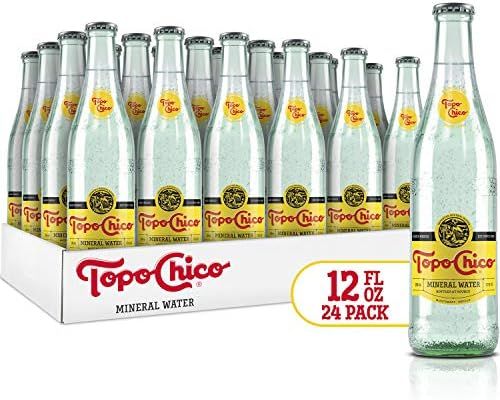 TOPO CHICO Mineral Water, 12 Fl Oz, Pack of 24 | Amazon (US)