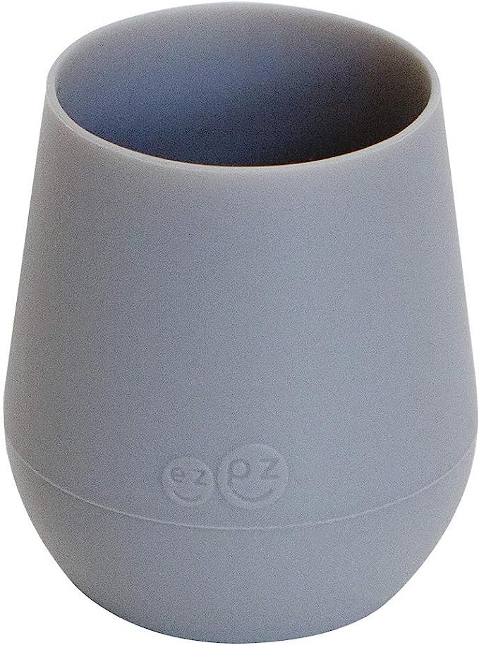 ez pz Tiny Cup (Gray) - 100% Silicone Training Cup for Infants - Designed by a Pediatric Feeding ... | Amazon (US)