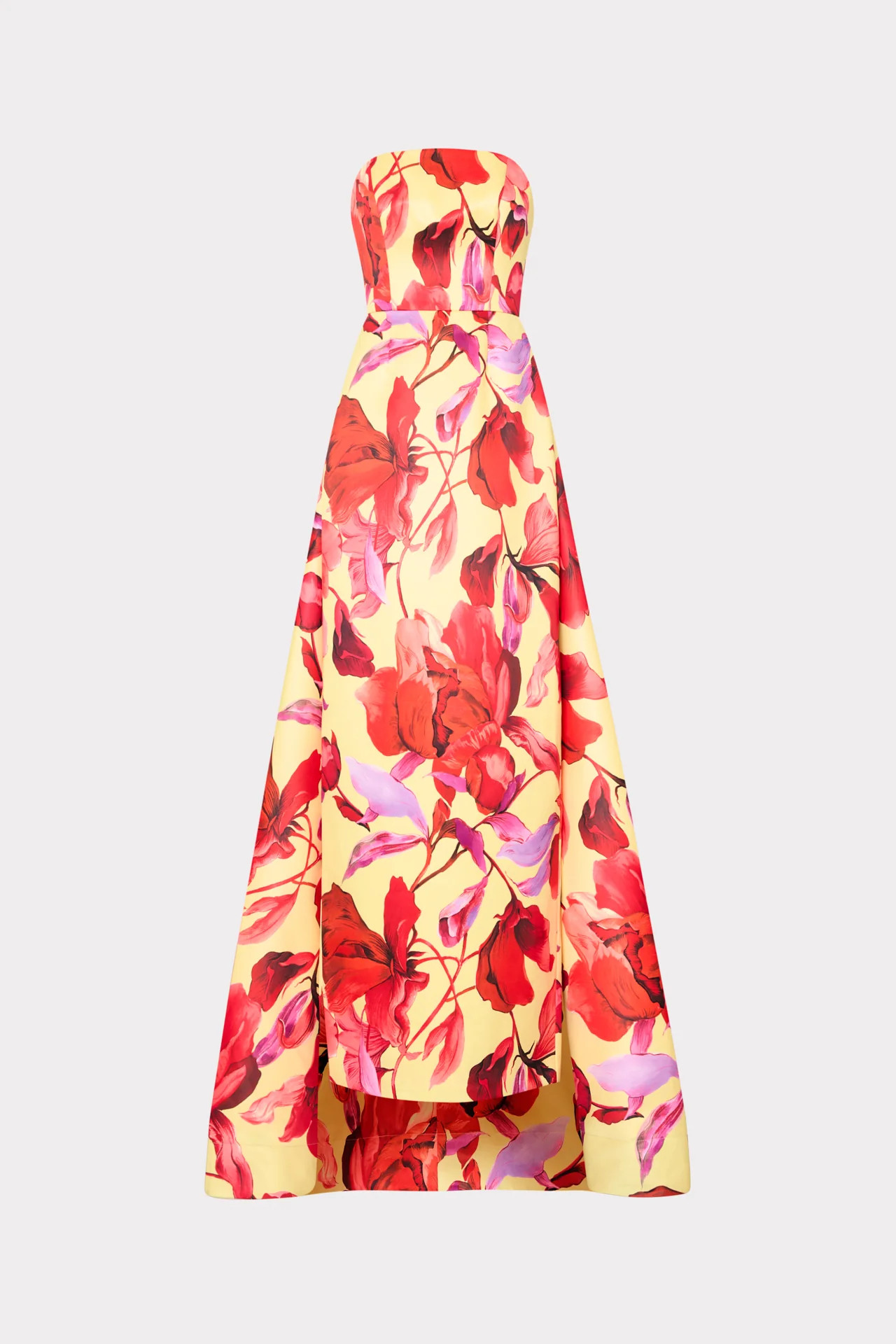 Dorothy Printed Taffeta Dress | MILLY