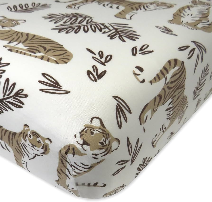 HonestBaby Fitted Crib Sheets Set Standard Mattress, 100% Organic Cotton Baby Boys, Girls, Neutra... | Amazon (US)