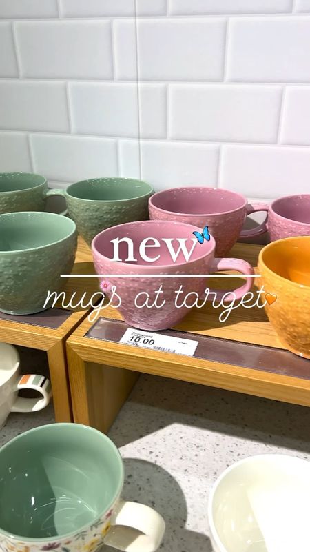 New spring daisy mugs at target!! 
😍🌸🦋🧡

#targethome #targetfinds #coffeemug #targetcoffeemug #springcoffeemugs #ltkunder15

#LTKhome #LTKFind #LTKGiftGuide