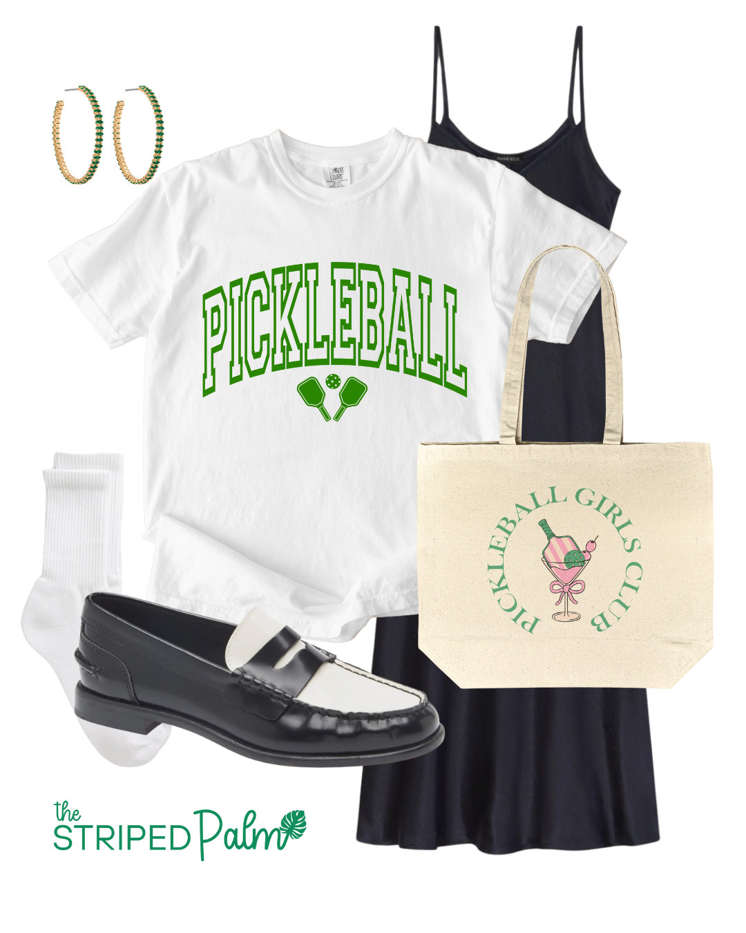 vintage bookstore afternoon 📚
Prep meets art school in the quiet corners of a creaky floorboard bookstore.
Pickleball Club tee layered under a silky slip dress + retro loafers with cozy socks = a little romance, a little rebellion.

Tote bag packed (yes, there’s a poetry book peeking out), and you accidentally locked eyes with someone in the Murakami aisle. You came for fiction and left with four vinyls, a candle, and maybe a reason to go back next Saturday.

Linked it all for your next moody afternoon wander ✨ 

 #LTKU #LTKFindsUnder50 #LTKShoeCrush