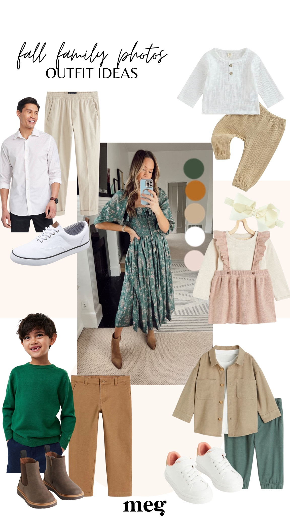 Fall family photos outfit ideas!

Family outfits, family photos, fall outfits for the family, wrap dress, boy outfit, girl outfits, men’s outfits 

#LTKSeasonal #LTKstyletip #LTKfamily