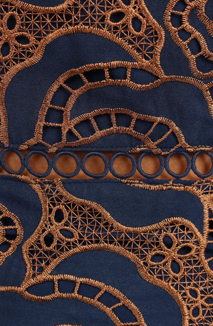 Pierre Long Sleeve Cocktail Mermaid Dress | Nordstrom