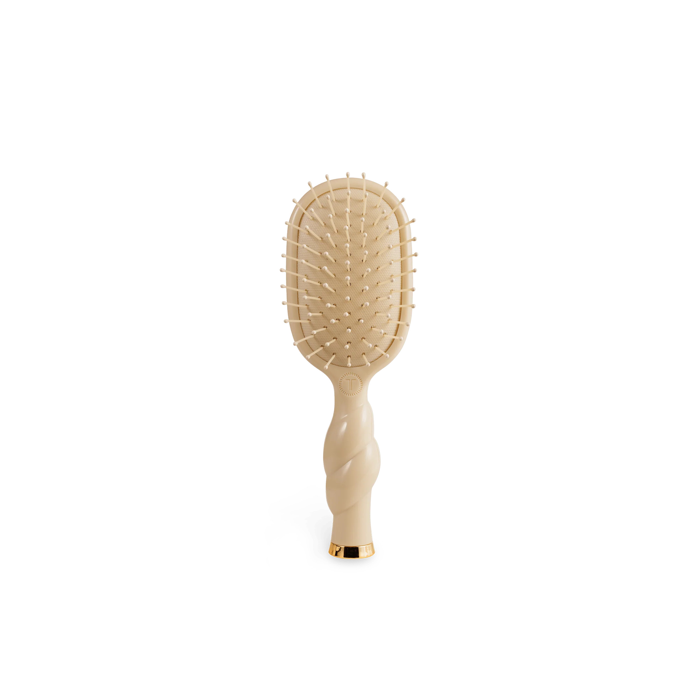 Mini Detangler Hair Brush for Medium Hair - Tan | TELETIES