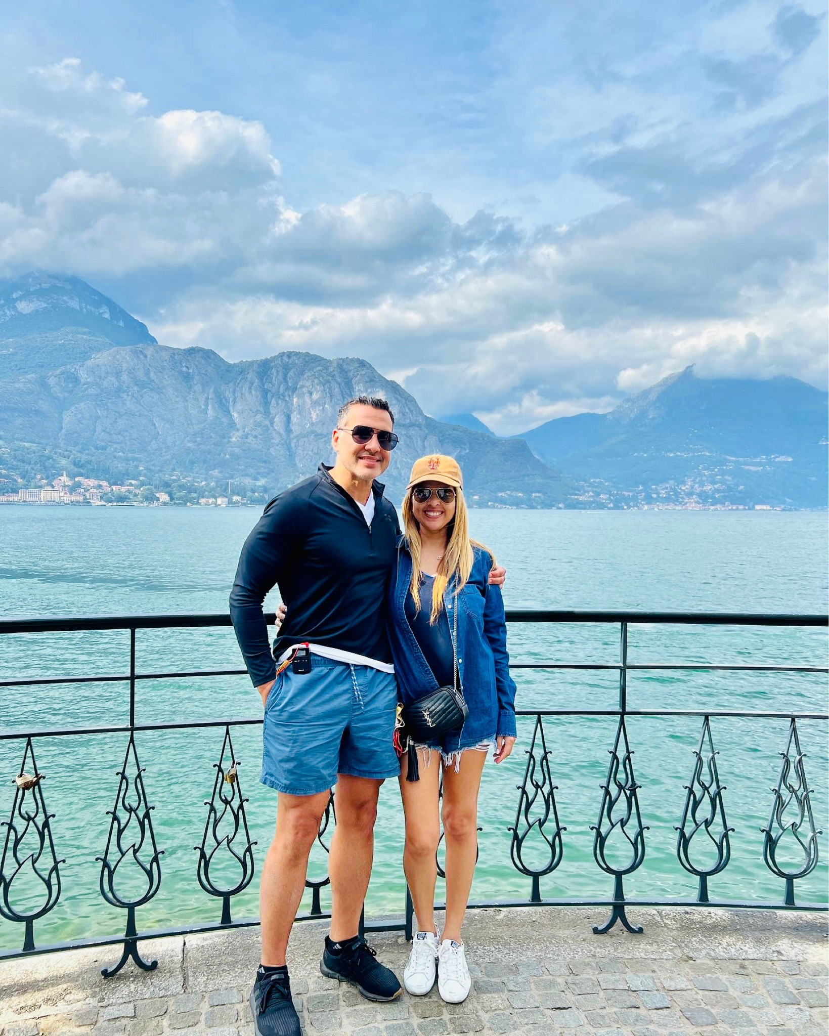 Lake Como was breathtaking gorgeous!❤️🇮🇹
My Shirt is on sale at JCrew outlet 
And my shorts are from Abercrombie get 25% off with LTK sale Code.
My YSL bag has 
$150 Gift Card with code: SEPTGC when you buy at Neiman Marcus 
Cap has 20% off $100+ orders*
With LTK Code is stackable at urban outfitters 

#LTKSale #LTKtravel #LTKSeasonal