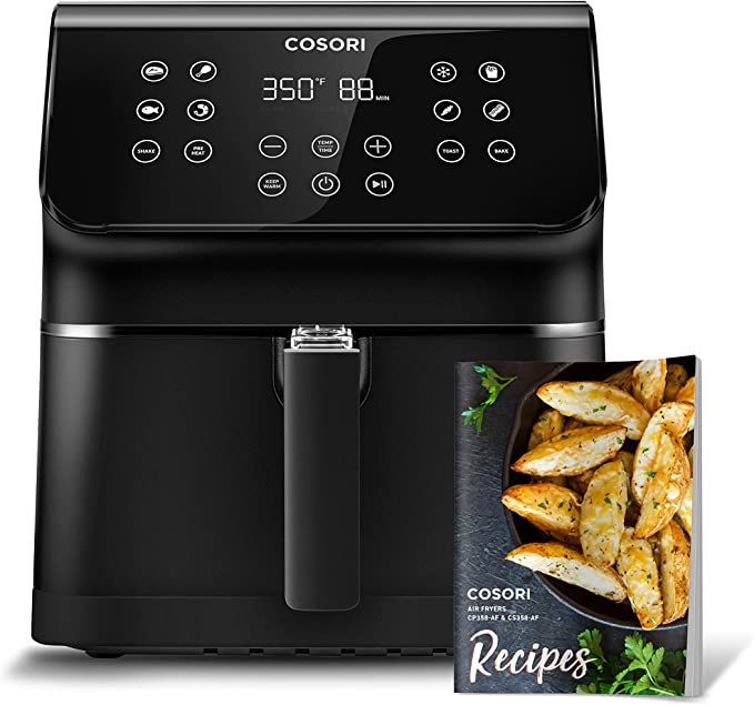 COSORI Pro II Air Fryer Oven Combo, 5.8QT Max Xl Large Cooker with 12 One-Touch Savable Custom Fu... | Amazon (US)