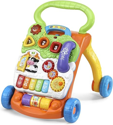 VTech Sit-to-Stand Learning Walker (Frustration Free Packaging) , Orange | Amazon (US)