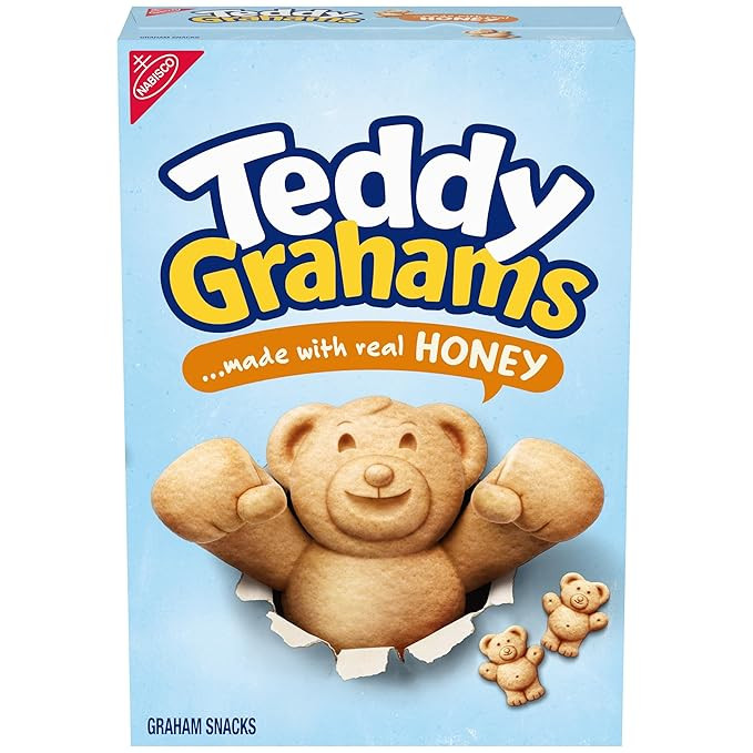 Teddy Grahams, Honey Graham Snacks, Kids Snacks, 10 Ounce | Amazon (US)