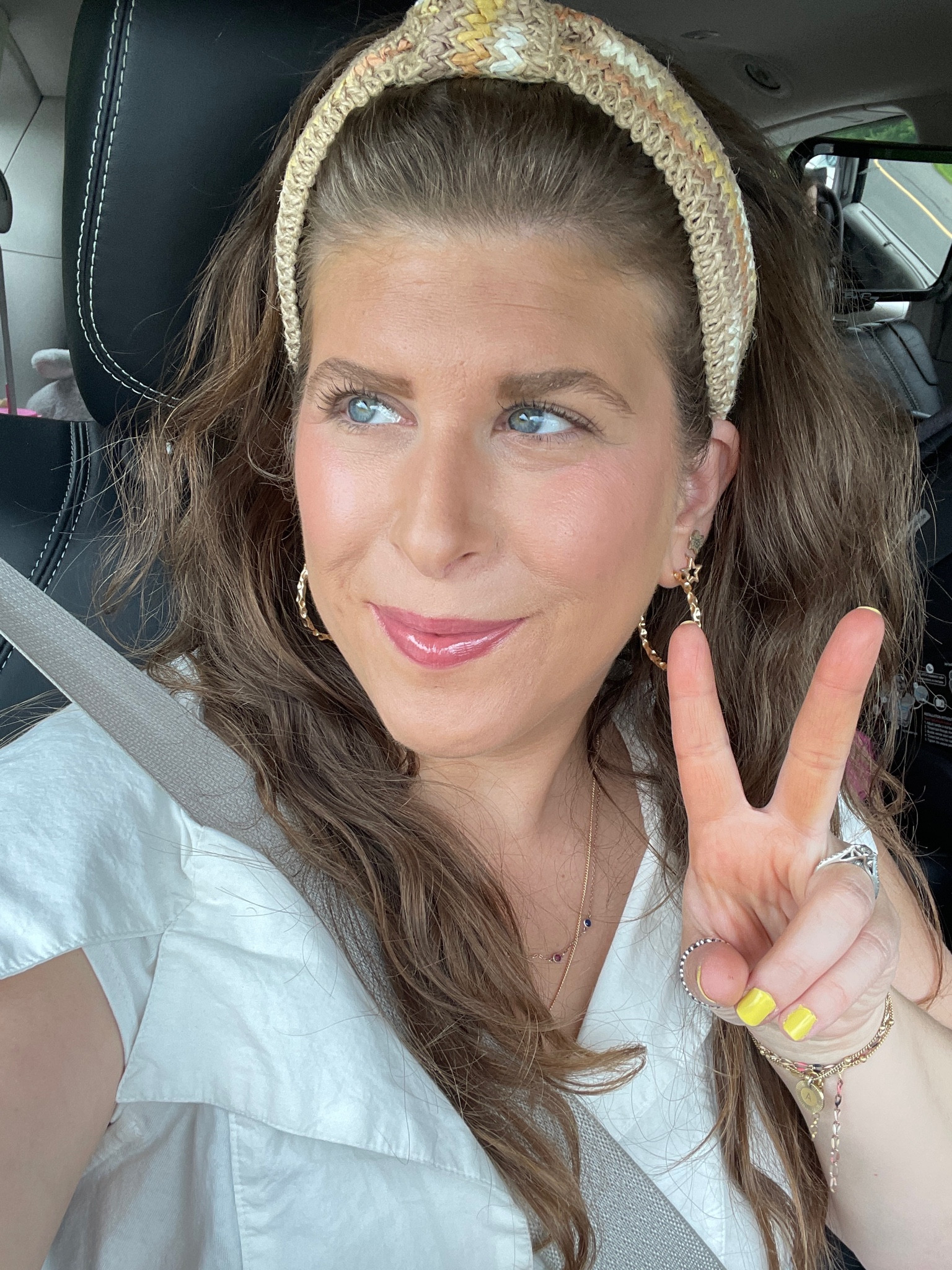 Not too bad for doing my makeup in the car



#LTKTravel #LTKStyleTip #LTKBeauty