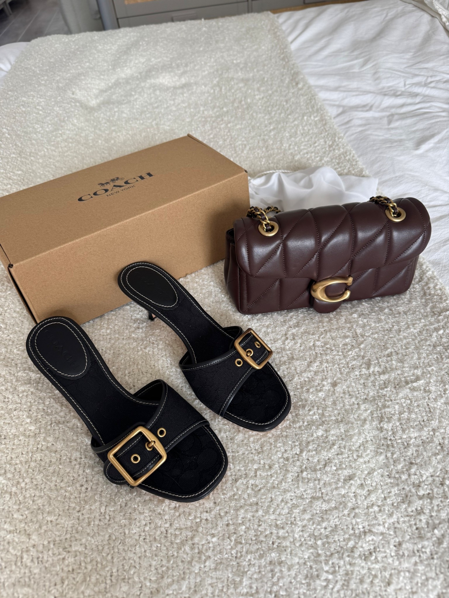 coach goodies for my birthday!! 

the cutest bag and kitten heels i’ll be wearing all summer

#LTKluxury #LTKeurope #LTKsummer