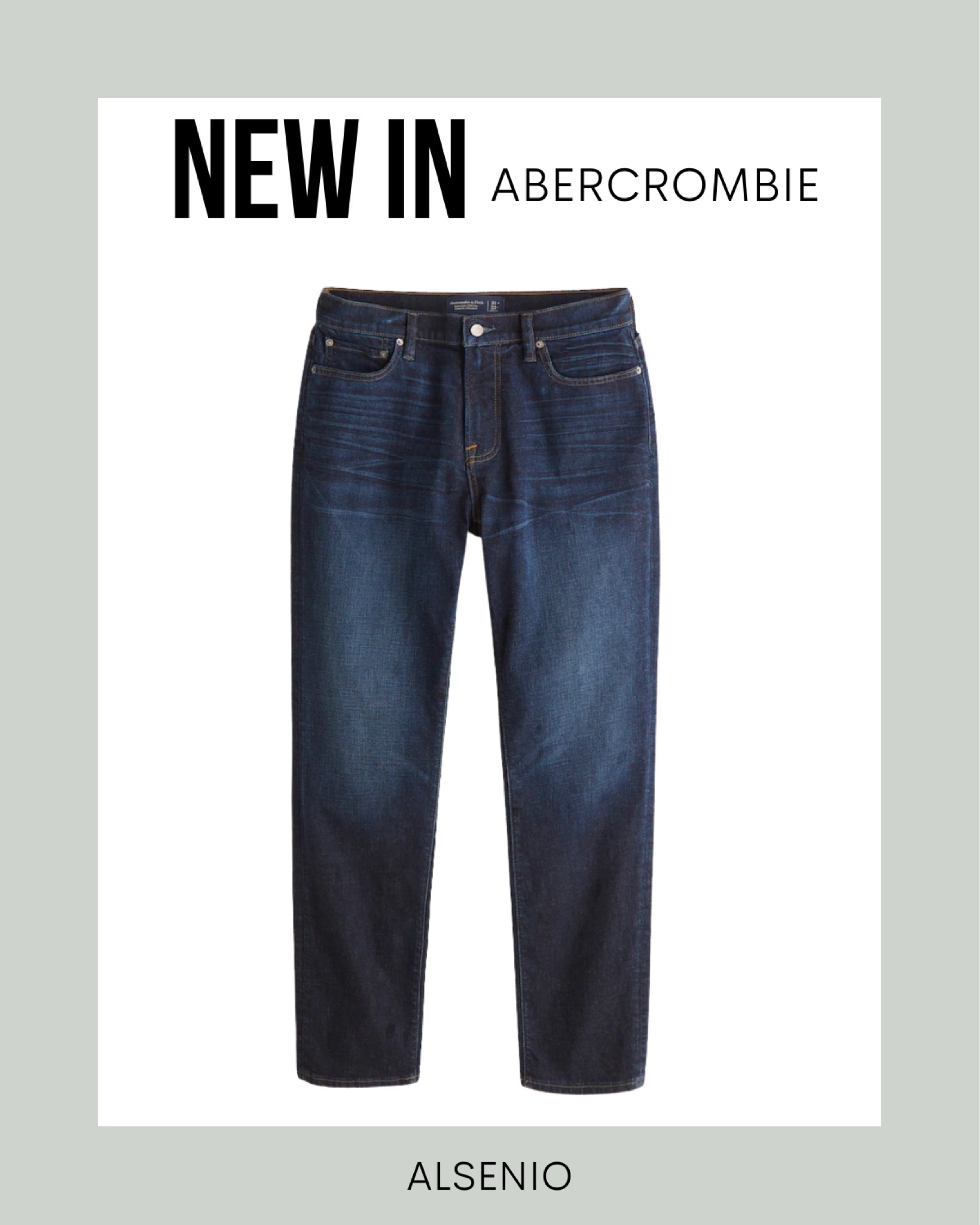 Abercrombie jeans for men in a dark wash. This is perfect for dressing up at night or worn with a blazer. 

#mensfashion #mensfashionfall #abercrombiejeans

#LTKunder100 #LTKmens #LTKSeasonal