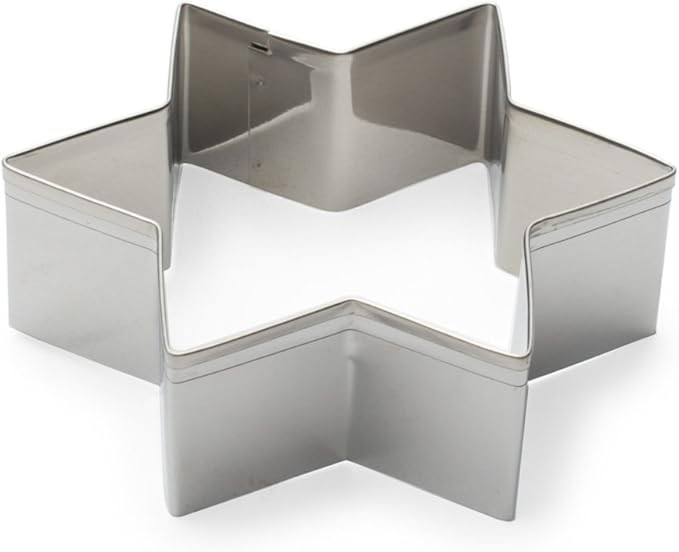 Fox Run Six Point Star Cookie Cutter, 3-Inch, Stainless Steel | Amazon (US)