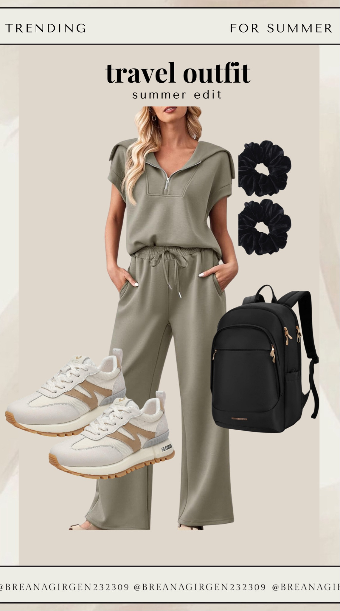 Travel outfit, all from Amazon!




Travel outfit set, shortsleeved top, sweatpants, scrunchies, hair ties, backpack, sneakers, Amazon outfits

#LTKStyleTip #LTKTravel #LTKFindsUnder100