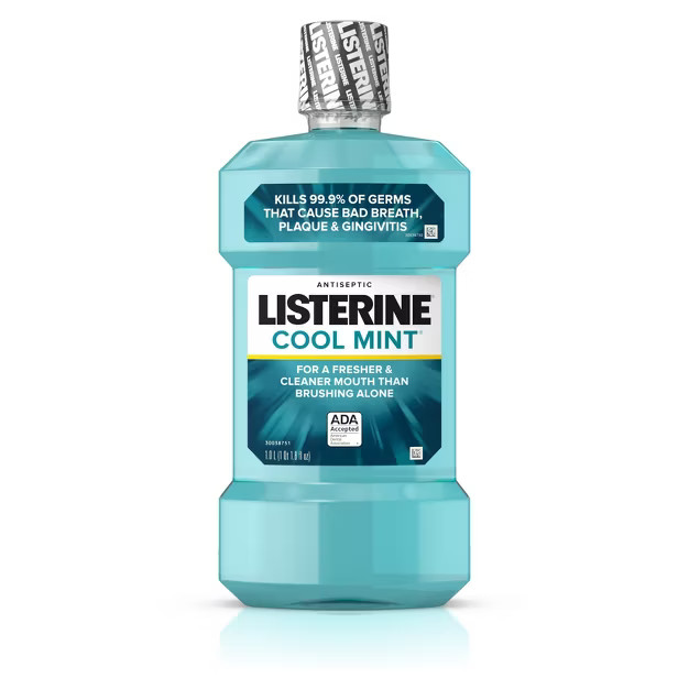 Listerine Cool Mint Antiseptic Mouthwash | Target