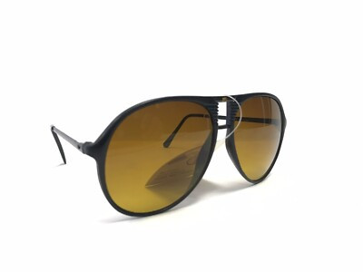 Vintage Blue Shield Amber Sunglasses Carerra Style New Deadstock 80’s 90’s Style | eBay US