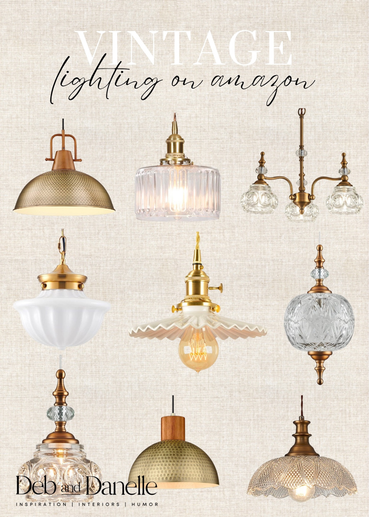 Vintage hot sale drop lights