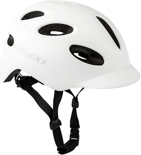 Exclusky Adult Bike Helmet, Adjustable Bicycle Helmet for Men and Women, Lightweight Urban Helmet... | Amazon (US)