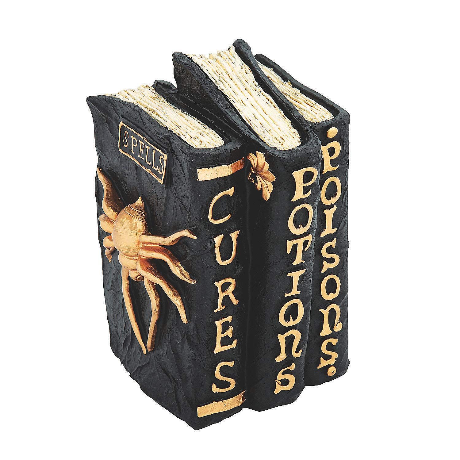 Witch and Wizard Spellbook Tabletop Halloween Decoration - Halloween Home Decor | Amazon (US)