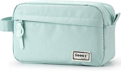 Sooez High Capacity Pencil Pen Case, Durable Pencil Bag Pouch Box Organizer Cases, Portable Journ... | Amazon (US)