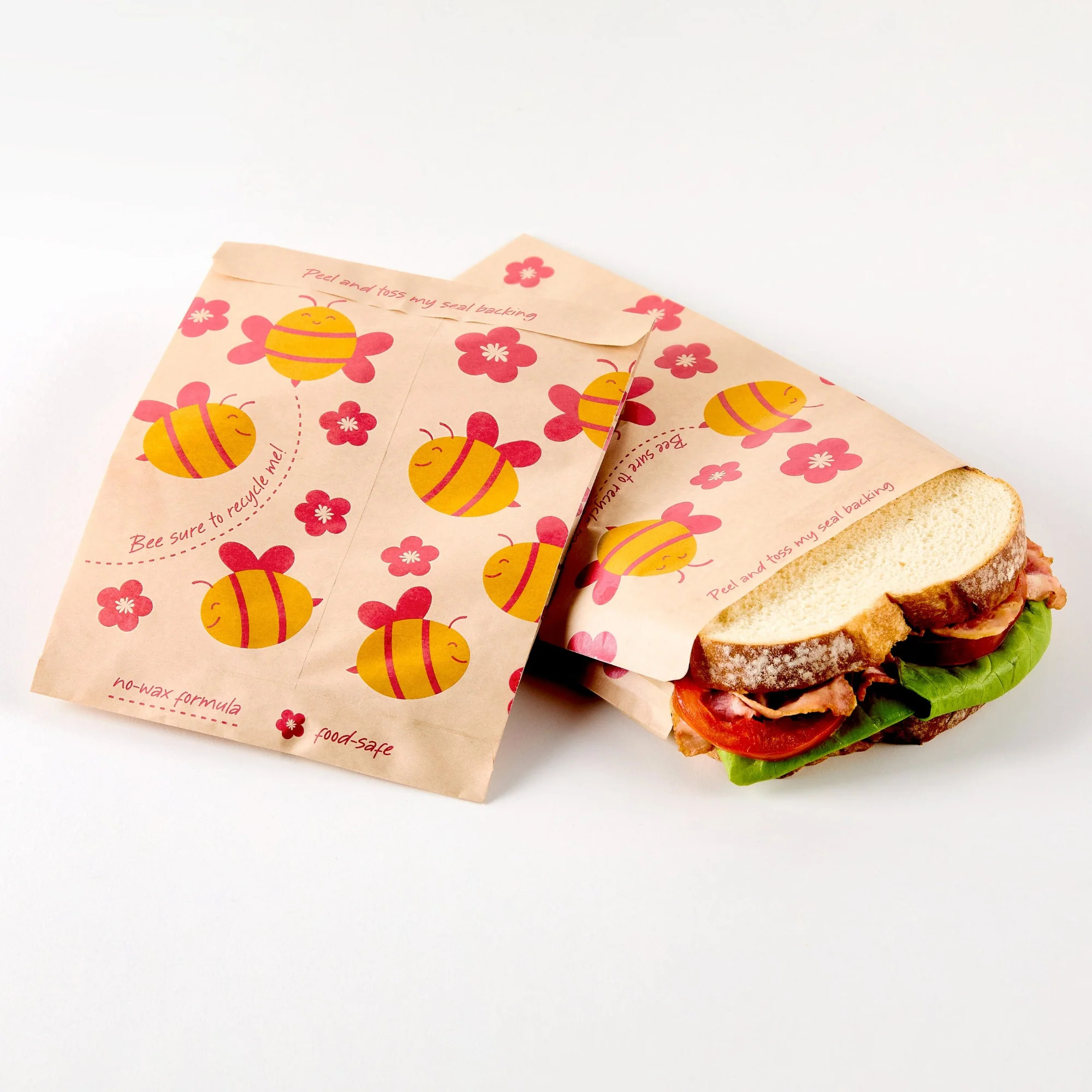 Recyclable Paper Sandwich Bags Food-Safe | Stasher | Stasher Bag