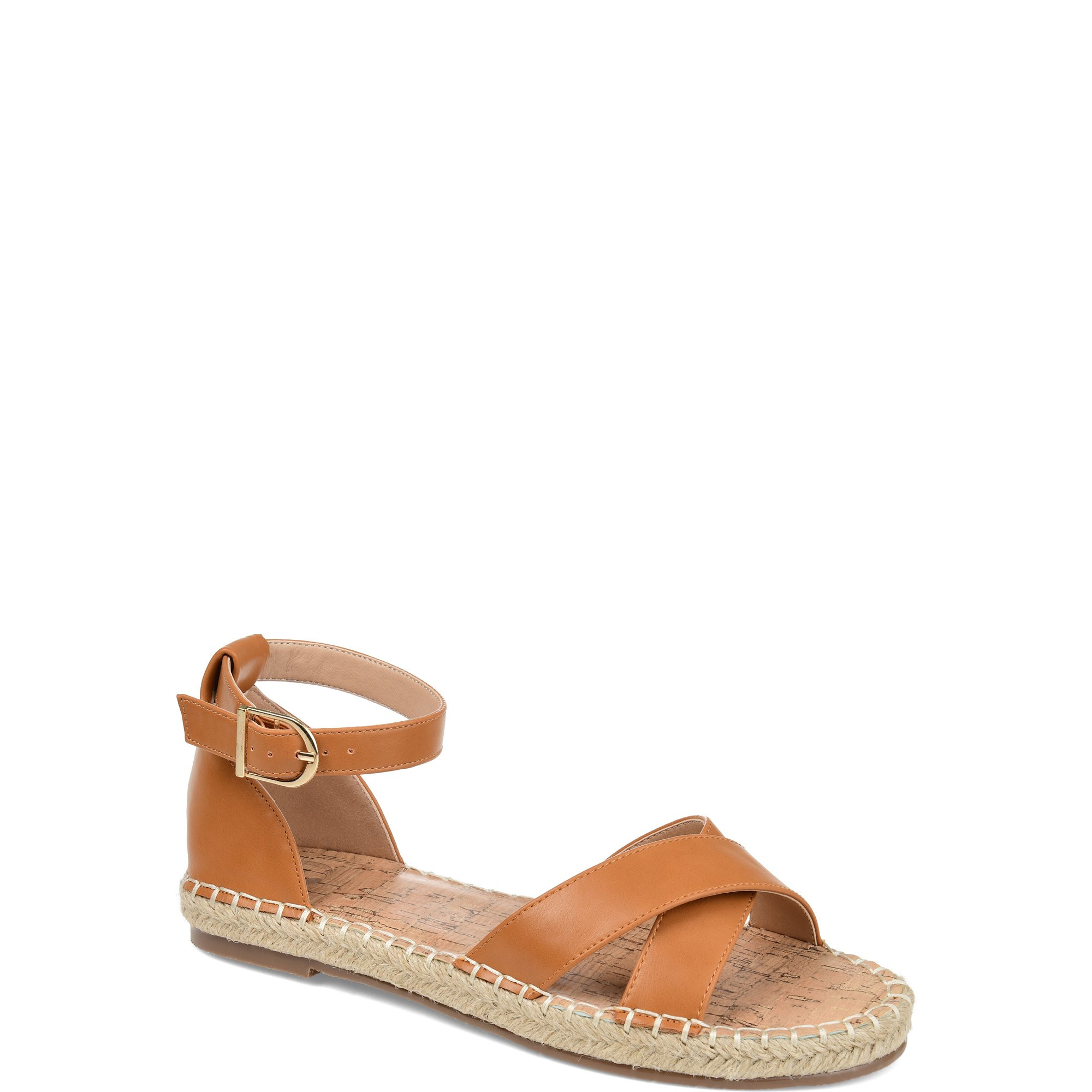Brinley Co. - Brinley Co. Womens Crisscross Espadrille Sandal - Walmart.com | Walmart (US)