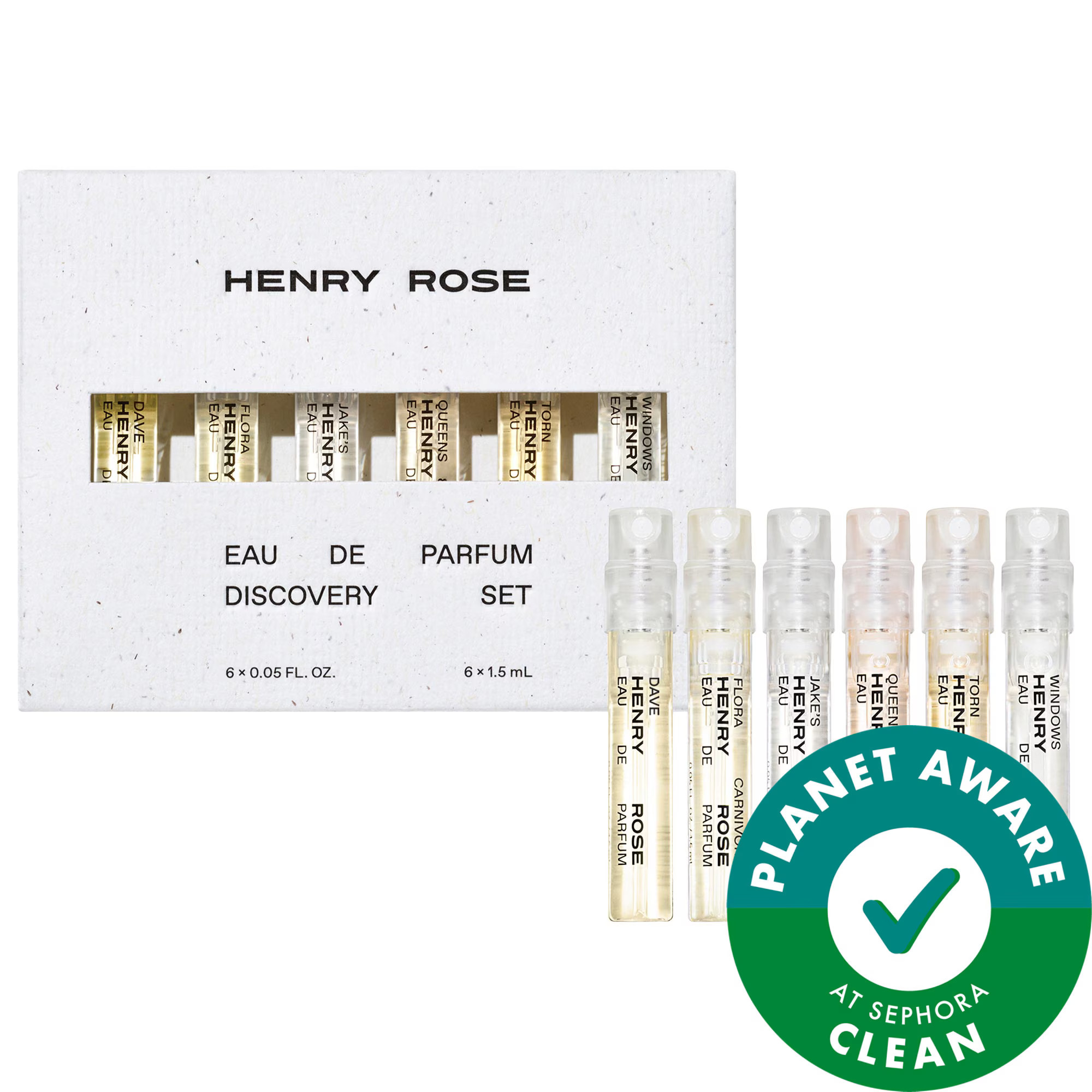 Henry Rose Fragrance Discovery Set ft. Dave with Vanilla + Tonka Bean | Sephora (US)