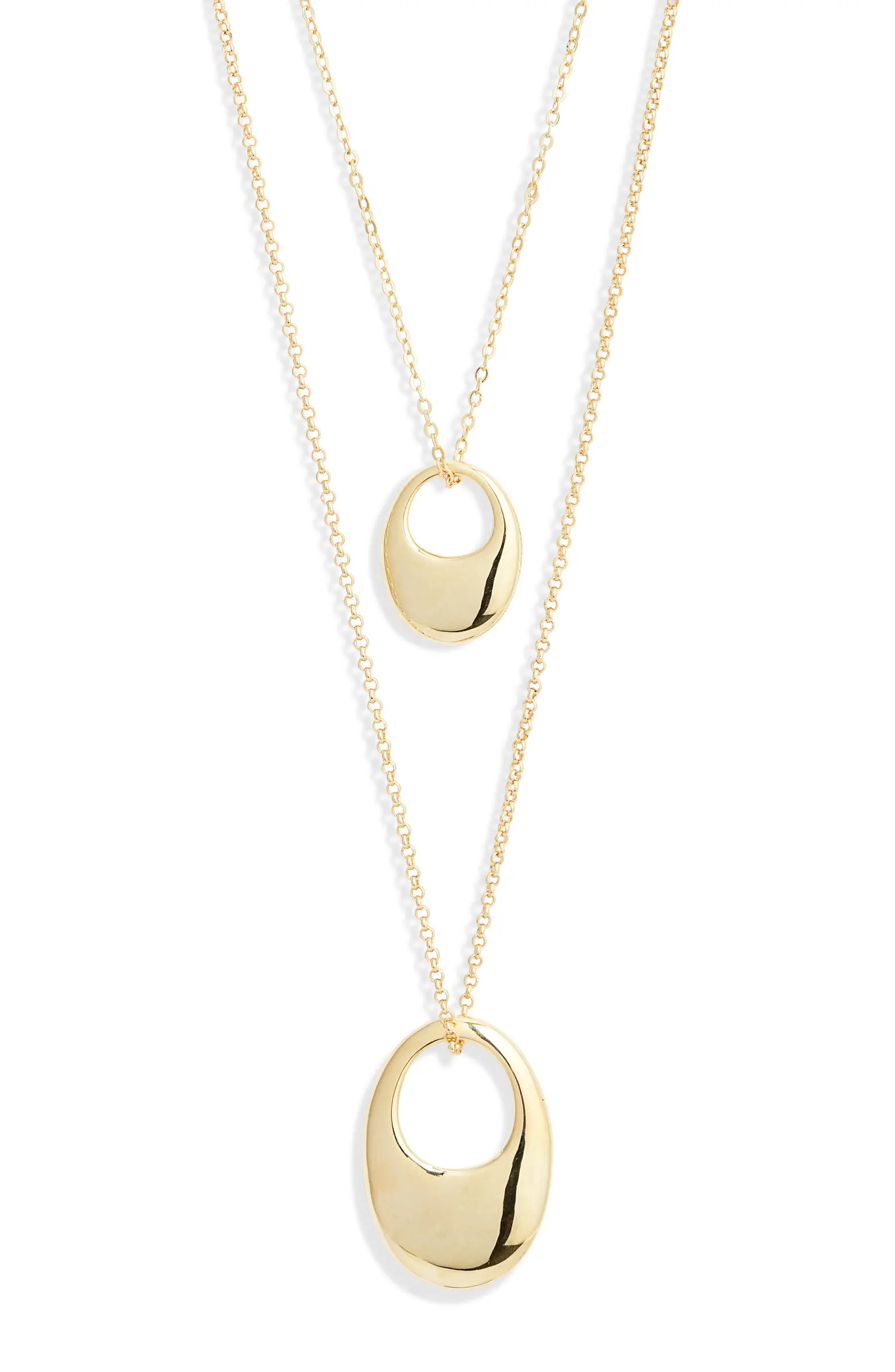 Nordstrom Set of 2 Pendant Necklaces | Nordstrom | Nordstrom
