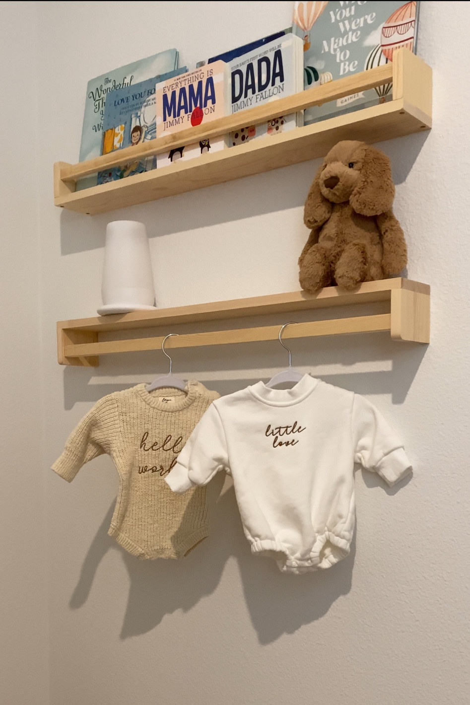 Nursery shelves 

#LTKbaby #LTKhome