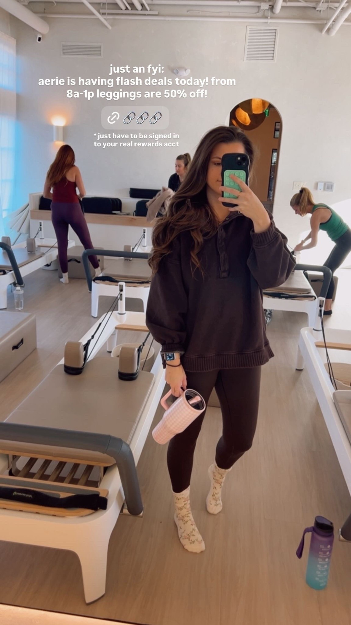 // 🚨 aerie flash sale deals - from 8a-1p today leggings are 50% off when you’re signed into your real rewards account!! //

#LTKSaleAlert #LTKootd #LTKFindsUnder50