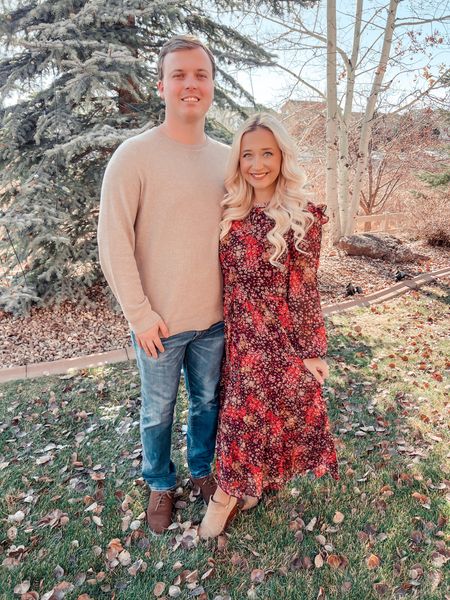 Hope you all had a wonderful Thanksgiving day!❤️🦃 

I’m wearing this adorable dress from @nordstrom 

& Tyler is of course wearing his favorite @mizzenandmain They are running a 25% off sale right now using code “THANKFUL25” 

Both of our outfits are linked on the LTK app 

#LTKHoliday #LTKmens #LTKfamily